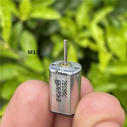 Mini Minebea PKN7EC95C M20 Motor DC 1.5V-5V 21000RPM High Speed Mini 8mm*10mm Electric Engine