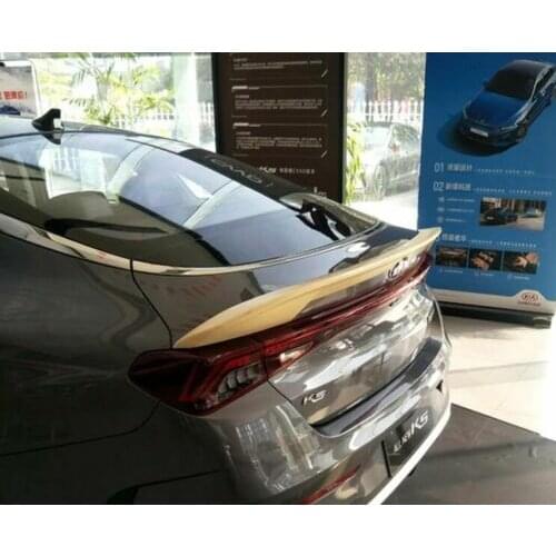 Rear Spoiler Wing Unpainted For 2021 Kia K5 4-Door Sedan Rear Trunk Style ABS New 1PCS