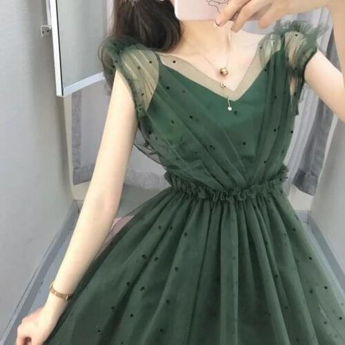 Womens Clothing Dresses fashion brand summer style spaghetti strap off shoulder Backless strapless sweet a-line mini-dress new