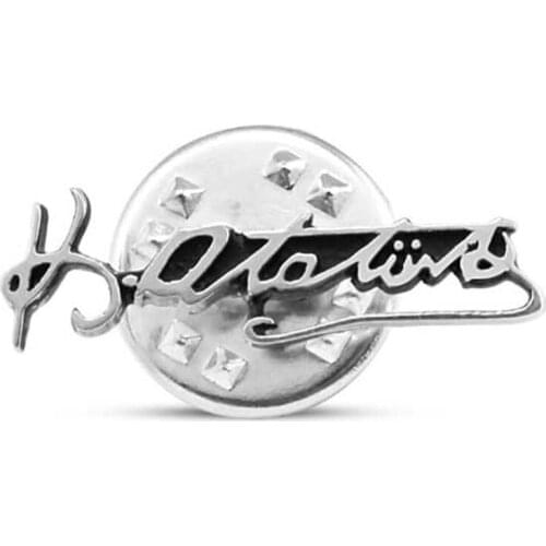 Ataturk Signed 925 K Silver Badge
