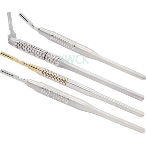 1Pcs Dental surgery handle round Medical rotary circular scalpel handle Maxillofacial plasticity Oral implant device