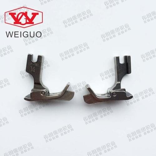 2PCS General purpose flat car, belt knife, presser foot, SP-18 steel, left and right baffle, pressure line