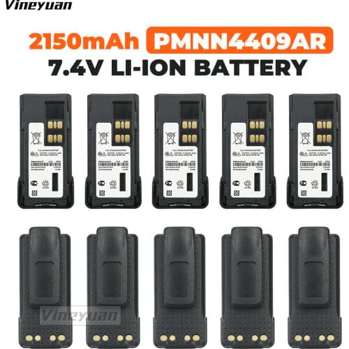 10X PMNN4409/PMNN4409AR Battery for Motorola MotoTRBO XPR7350 XPR7380 XPR7550 XPR7580 XPR3300e XPR3500e