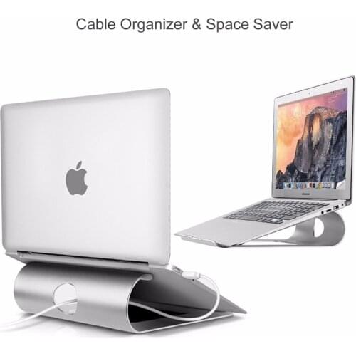 Aluminum Tablet Laptop Holder Stand for Macbook Air Pro Retina 11 12 13 15 Inch Notebook Laptop Cooling Pad Cooler Bracket