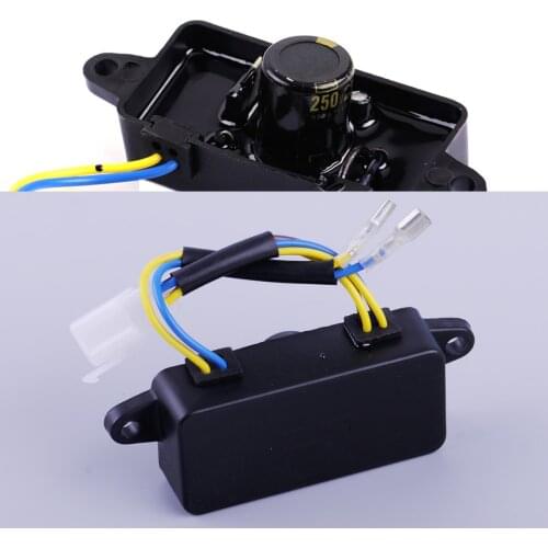 LETAOSK 2KW Rectangle Automatic Voltage Regulator AVR For Generator Parts TT08-4A