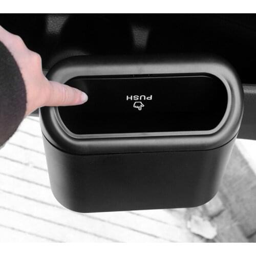 Car Trash Can Interior Storage Box Door Seat Back Garbage Dust Bin for Opel Astra VAUXHALL MOKKA Zafira Insignia Vectra Antara