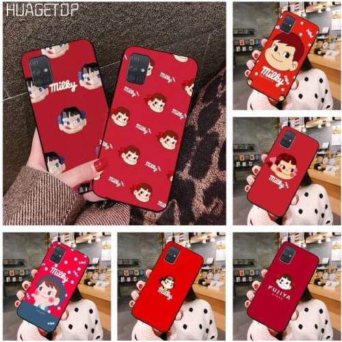 HUAGETOP Fujiya Milky Peko chan Shell Phone Case For Samsung Galaxy A21S A01 A11 A31 A81 A10 A20 A30 A40 A50 A70 A80 A71 A51