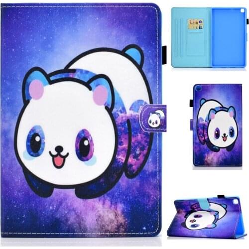 Cat Panda Elephant Tablet Case For Samsung Galaxy Tab A 8.0 inch 2019 SM-T290 T295 Stand Cover For Samsung Tab A 8.0'' Case +Pen
