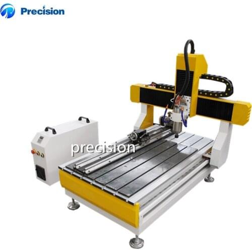 Cheap cnc router 6090 4 axis cnc router price for wood pvc acrylic