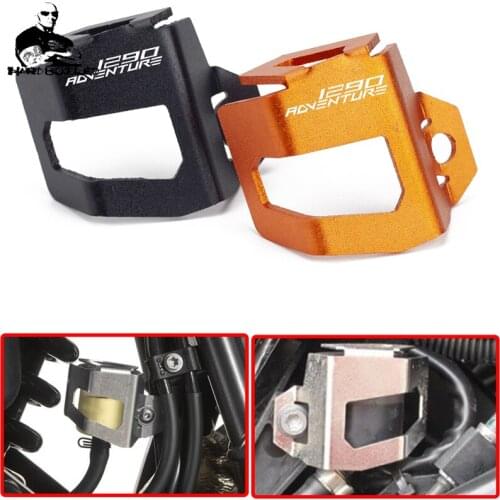 Rear Brake Fluid Reservoir Guard Cover Protector Motorcycle Accessories Parts For KTM 1290 Super Adventure R S T 2017-2020 2019