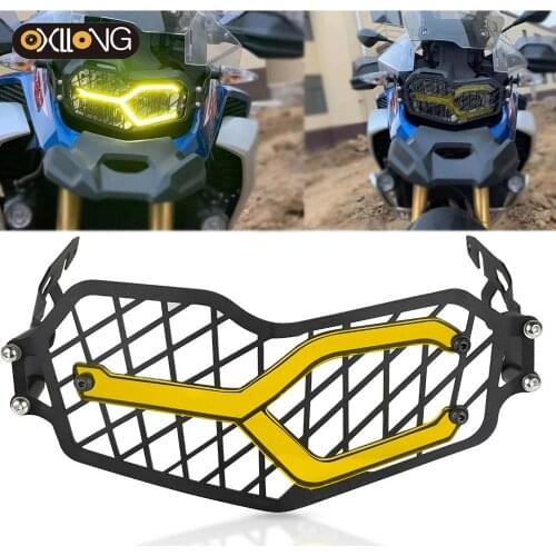 For BMW F850GS F850 F750 GS F750GS F 750 GS 2018 2019 2020 2021 Motorcycle Headlight Guard Grille Grill Cover Protector Aluminum