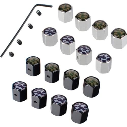 For Chevrolet Ford Seat Alhambra Renault Espace Abarth 595 Honda Volkswagen Golf Antitheft Car Tire Valve Cover Air Caps Styling