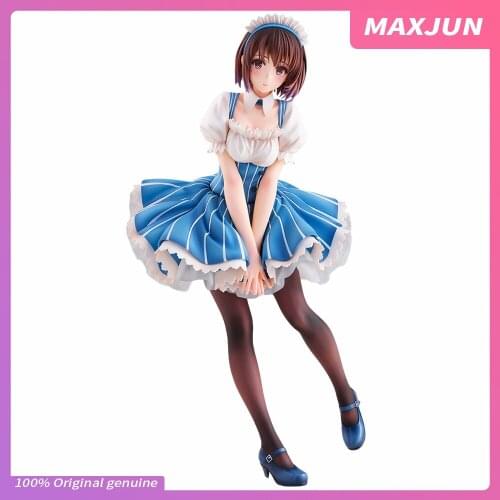 MAXJUN Genuine Anime Saenai Heroine no Sodatekata Figure Megumi Kato PVC Model toys ANIPLEX+ Sexy Maid Megumi Action figure doll