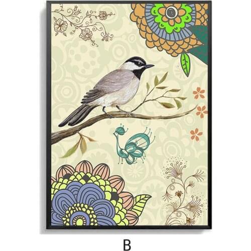 GATYZTORY DIY Paints By Numbers Animals magpie 60x75cm Pictures Oil Painting By Numbers Set Gift Frameless Coloring By Numbers