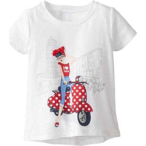 Футболки с коротким рукавом для девочек Hooyi China At AliExpress