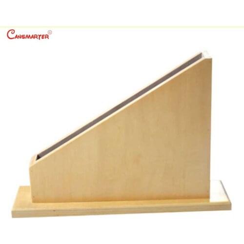 Maths Red Rods Stand Wooden Teaching Toys Numerical Rods Montessori Materials Counting Stick Hold for Children Preschool SE013-3