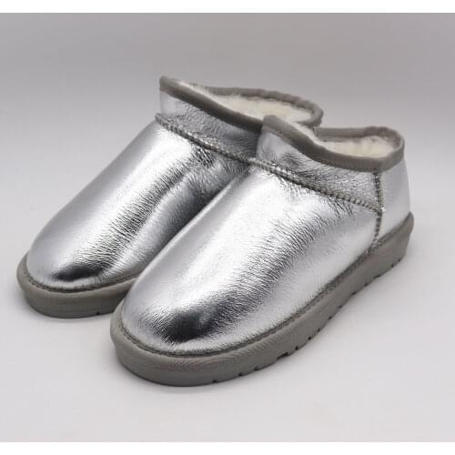 Natural Fur Cheap Plus Size Real Sheepskin Womens Winter Classic Woman Snow Boots Genuine Sheepskin Women Boots Women Shoes