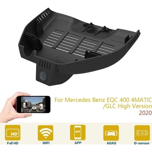 Car DVR Wifi Video Recorder Dash Cam Camera Night Vision Full Hd For Mercedes Benz EQC 400 4MATIC/GLC High Version 2020