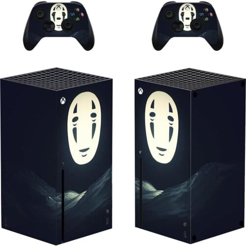 Spirited Away Skin Sticker Decal Cover for Xbox Series X Console and 2 Controllers Xbox Series X Skin Sticker Vinyl