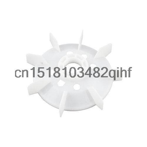 Y180 52mm Bore Dia 8 Impeller Plastic Cooling Fan Blade for 18.5KW 22KW Motor