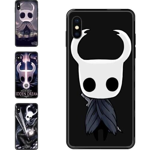 Men Black Soft TPU Screen Protector Fashion Game Hollow Knight For Samsung Galaxy S20 S10e S10 S9 S8 S7 S6 S5 edge Lite Plus