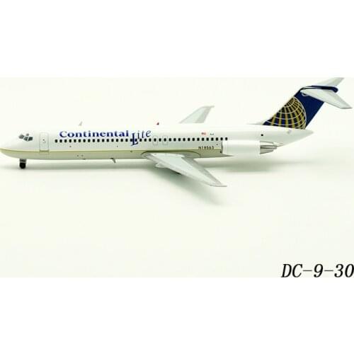 1/200 scale DC-9-30 N18563 United Continental airline aircraft airplane models adult children toys for display show