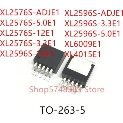 10PCS XL2576S-ADJE1 XL2576S-5.0E1 XL2576S-12E1 XL2576S-3.3E1 XL2596S-12E1 XL2596S-ADJE1 XL2596S-3.3E1 XL2596S-5.0E1 XL6009E1