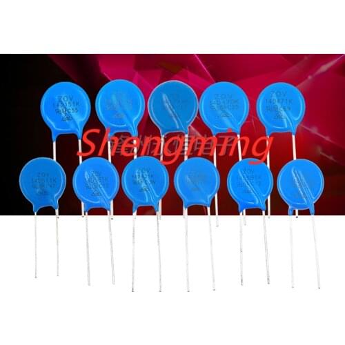 20PCS 10K 10D 270/330/390/470/560/680/820/151/181/201/271/331/391/431/471/511/561/621/681/751/821K varistor
