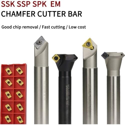 300R/400R SSK SSP11/16 SPK CNC Lathe Milling Cutter APMT/SDMB/TCMT/SPMW Carbide Inserts Holder End Mill Drill Chamfering Tools