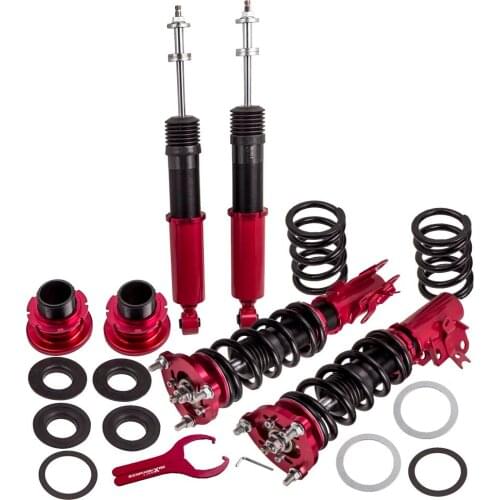 4PCS Adjustable Coilover for Honda Civic FD1 FD2 FA1 FG1 FK MK8 Shock Absorber red Suspenison