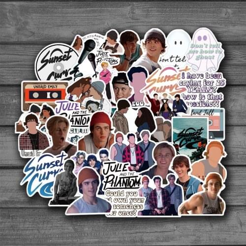 50pcs/pack Classic TV Show Julie and the Phantoms Stickers For Motorcycle Car DIY Childrens Toys Decal Guitar Refrigerator Etc