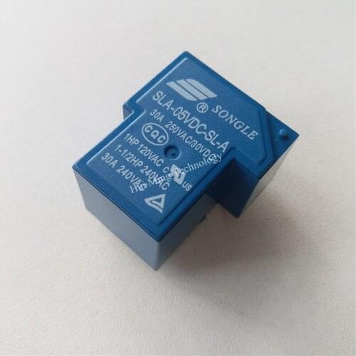 6pcs Relay SLA-05VDC-SL-A SLA-12VDC-SL-A SLA-24VDC-SL-A 250V 30A relay 4/5 pin relay 5V/12V/24VDC relay