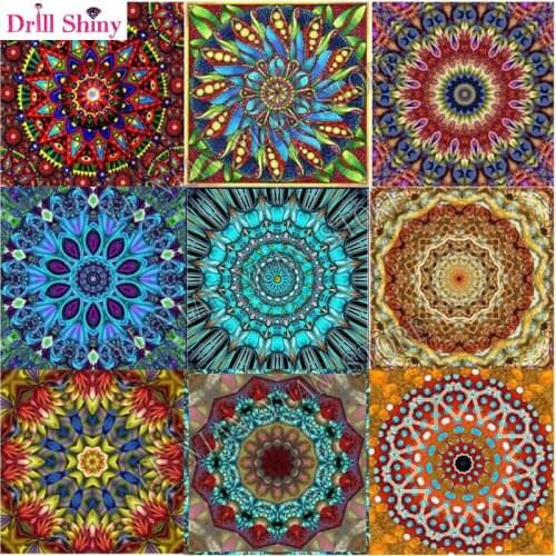 5d diamond painting full drill "Religion mandala" handmade 3D diamond embroidery painting Cross Stitch kit Mosaic Decor gift
