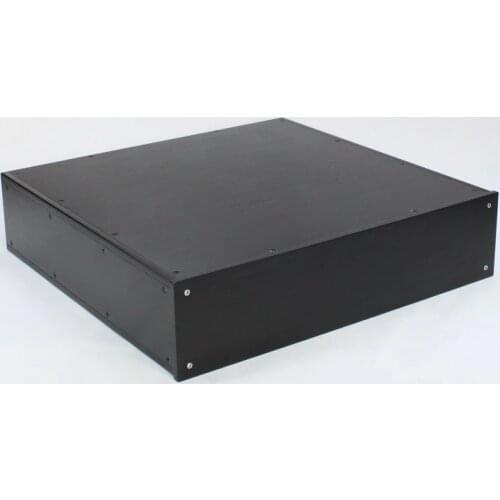 436 * 453 * 110MM WA89 All-aluminum Non-porous Box for Pre-stage Amplifier Case Luxury Amplifier Chassis House Enclosure