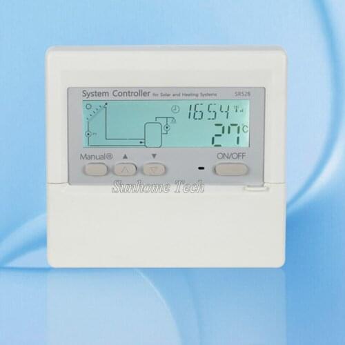 Wireless Solar Water Heater Controller SR528,600m communication distance Free ISM,max 8display meters