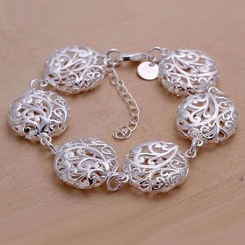 Free shipping 925 sterling silver jewelry bracelet fine fashion bracelet top quality wholesale and retail SMTH235
