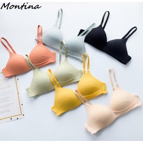 Black Pushup Bras for Women Bralette Women Wireless Push Up Bra Brallete Womens Plus Size Lingerie Brasier Mujer Lengerie Sexy