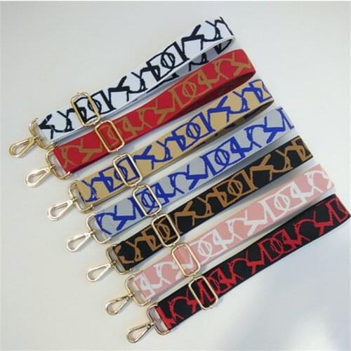 HJKL Colored Belt Bags Strap Accessories for Women PTgirl Fashion Adjustable Shoulder Handbag Strap Decorative Accessories gift