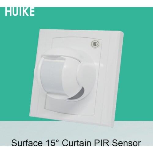 86mm Holder Wall mounted Wired PIR Motion Sensor indoor window Curtain infrared Detector NC/NO Signal options smart home