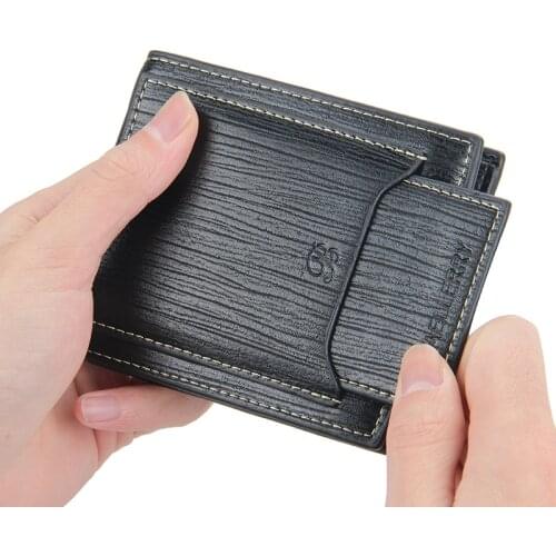 Leisure, multi-card slot, short paragraph, wallet, horizontal paragraph, men, drivers license package, invoice package