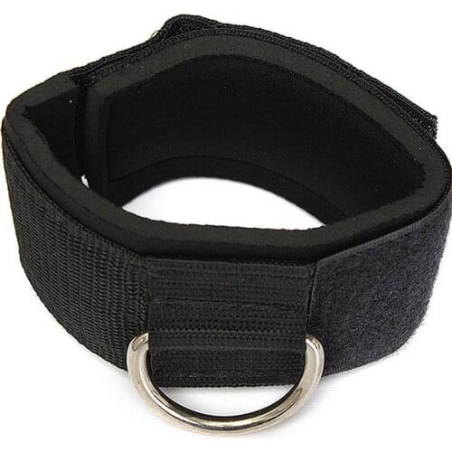 Fitness Equipment D-ring Ankle Strap Cable Attachment Leg Strength Training Gym Strap Fitness Strap Leg Gym Resistance Bands