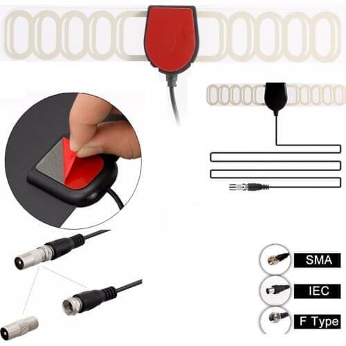 Interior active new HDTV antenna indoor HD TV antenna DVB-T2 ATSC VHF antenna
