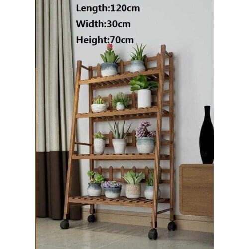 Indoor Pot Varanda Plantenstandaard Huerto Urbano Madera Estante Para Plantas Rack Dekoration Outdoor Stand Flower Plant Shelf
