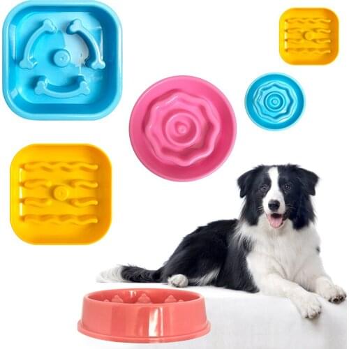 Dog Slow Feeder Bowl Slow Feeder Bath Pet Supplies Pet Accessories Dog Slow Feeder Bowl For Cat Pets Slow Feeder Dog Bowls New
