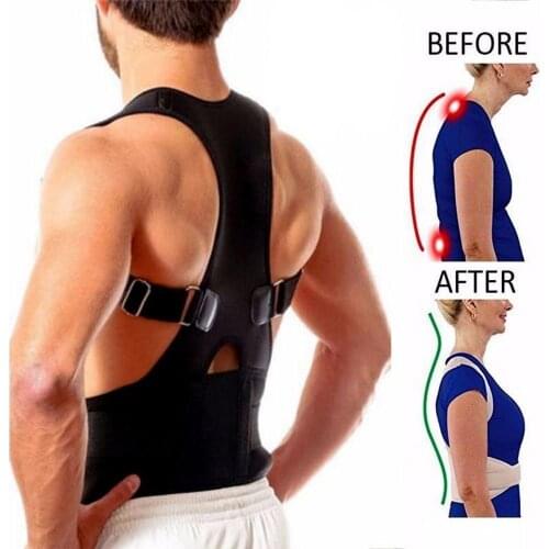 Posture Corrector Relieves Upper Back Shoulders Pain Corrects Slouching Hunching Bad Posture Clavicle Support Adjustable Brace