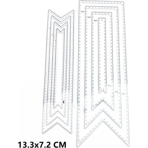 2021 Bookmarks Metal Cutting Dies DIY Scrapbooking Paper Photo Album Crafts Knife Mould Cards Embossing Mold Stencils for Decor