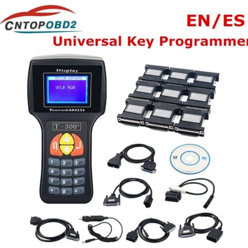Newest T300 V17.8 Key Programmer For Multi-Cars Key Decorder T 300 Anti-Theft Matching Transpond Key Maker English/Spanish