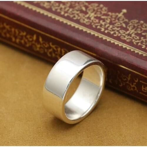 NEW! Handcrafted 990 Silver Ring Real Pure Silver Ring Unisex Silver Ring Jewelry Gift