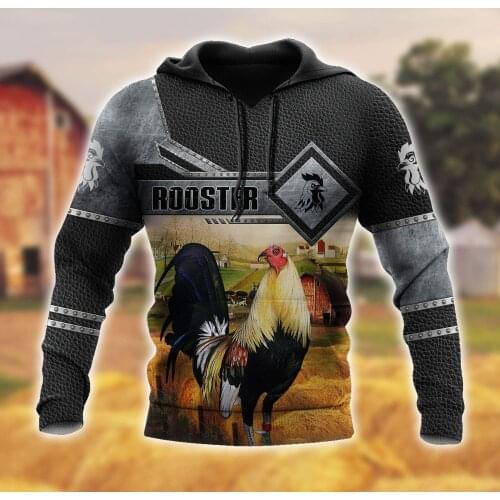 PLstarCosmos 3DPrint Newest Rooster Animal Unique Aswome Men/Women Cozy Hrajuku Casual Streetwear Hoodies/Zip/Sweatshirt Style10