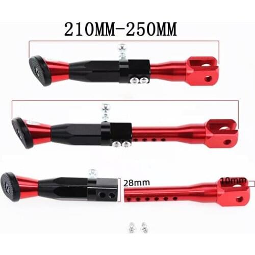 FYSD Motorcycle Parts Kickstands Motorcycle Support Modified Tripod Foot Bracket CNC Aluminum Alloy Side Stands